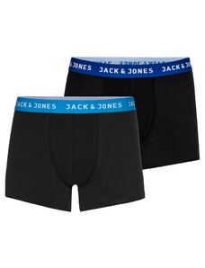 JACK & JONES Boxeralsók 'Rich' királykék / fekete / fehér