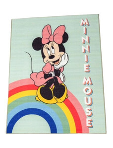 Minnie egér 130x170 cm-es szőnyeg (szivárvány)