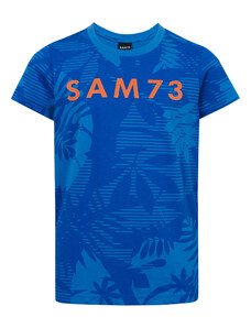 SAM73 Blue patterned T-shirt for boys SAM 73 Theodore