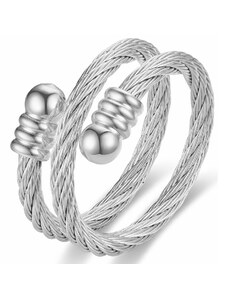IZMAEL Rope Gyűrű-Ezüst KP17094