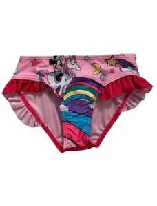 Setino Lányos bikini alsó - Minnie Mouse Egyszarvú világos rószaszín