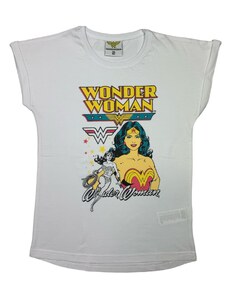 EPlus Lányos trikó - Wonder Woman fehér