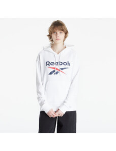 Női kapucnis pulóver Reebok Identity Logo French Terry Hoodie White