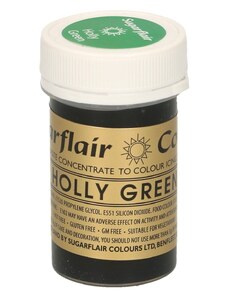Sugarflair Colours Holly Green ehető zselés festék - zöld 25 g