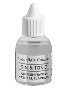 Sugarflair Colours 100%-ban természetes élelmiszer-esszencia - Gin Tonic 30 ml