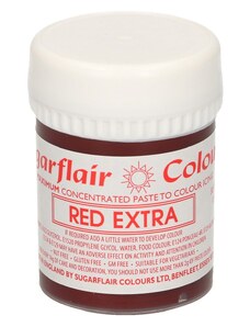 Sugarflair Colours Red Extra koncentrált festék - Piros 42 g