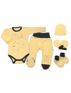 Baby nellys 5 darabos kórházi szett baby little star - sárga, k19 56 (1-2 m) 56 (1-2 m) 56 (1-2 m) 56 (1-2 m) 56 (1-2 m) 56 (1-2 m) 56 (1-2 m) 56 56 (1-2 m)