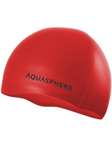 úszósapka aqua sphere plain silicone cap sötétvörös