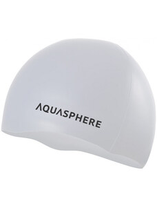 úszósapka aqua sphere plain silicone cap fehér