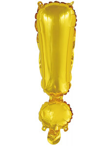 Betűs Gold Arany ! betű fólia lufi 43 cm