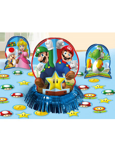 Super Mario Asztali dekoráció szett 23 db-os