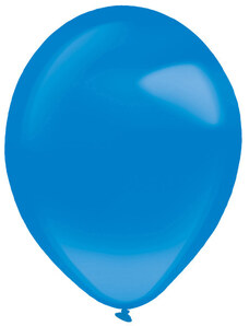 Kék Bright Royal Blue léggömb, lufi 100 db-os 5 inch (13 cm)