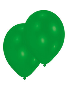 Zöld Green léggömb, lufi 25 db-os 11 inch (27,5 cm)