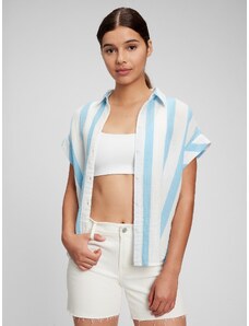 GAP Cotton Striped Shirt - Women