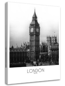 Gario Vászonkép London - Big Ben Méret: 40 x 60 cm