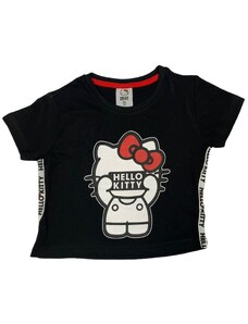EPlus Lányos trikó- Hello Kitty fekete