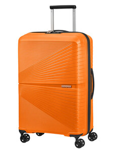American Tourister AIRCONIC négykerekű mangó színű közepes bőrönd 128187-B048