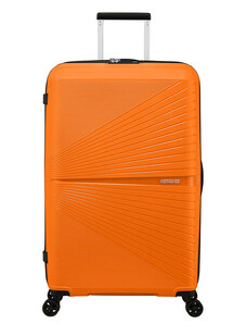 American Tourister AIRCONIC négykerekű mangósárga nagy bőrönd 128188-B048