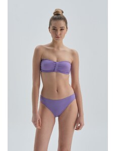 Dagi lila normál derék bikini alsó