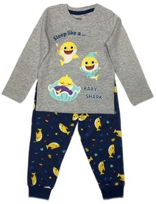 EPlus Fiú pizsama - Baby Shark szürke