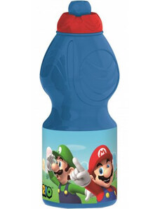 Super Mario Luigi kulacs, sportpalack 400 ml