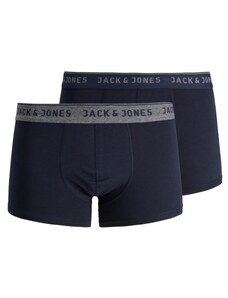 JACK & JONES Boxeralsók 'Vincent' tengerészkék / szürke melír