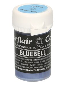 Sugarflair Colours Bluebell zselés festék - Pasztell kék 25 g