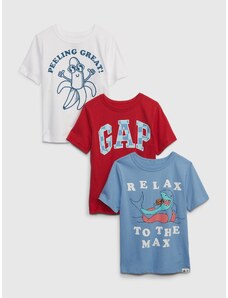 GAP Kids T-shirts organic, 3 pcs - Boys