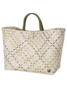Handedby SUMMER SHADES Shopper - mix78 olive mix on pale grey