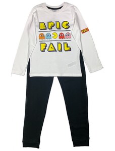EPlus Fiú pizsama - Pac-man fekete