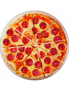 Étel Pizza formapárna, díszpárna 38*38 cm