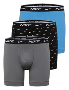 NIKE Sport alsónadrágok kék / szürke / fekete