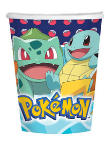 Pokémon papír pohár 8 db-os 250 ml