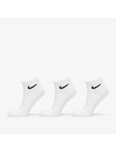Férfi zoknik Nike Everyday Lightweight Ankle Socks 3-Pack White