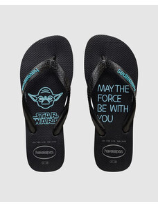 Havaianas Star Wars flip-flop papucs, fekete-kék