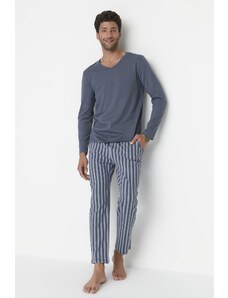 Férfi pizsama Trendyol Striped