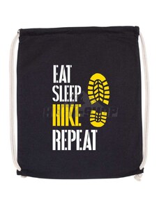Eat, sleep, hike, repeat tornazsák