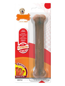 Kutya rágójátékok Nylabone Dura Chew Bacon XL Méret Nejlon
