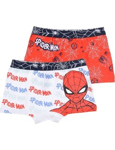 SPIDERMAN Dupla csomag Marvel Pókember boxeralsó - fehér/piros