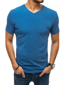 Dstreet férfi alap póló Nikrant kék RX4790