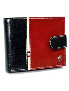 Rovicky Bőr pénztárca biztonsággal RFID Karkkila piros univerzális