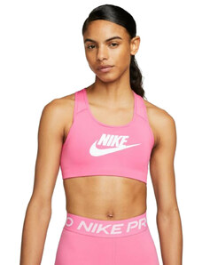 Nike sportmelltartó Dri-FIT Swoosh Medium-Support Graphic női