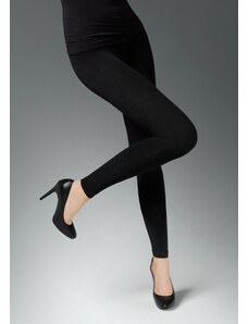 Kényelmes meleg fekete pamut leggings COMFORT COTTON 120 DEN Marilyn