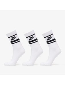 Férfi zoknik Nike Sportswear Everyday Essential Crew Socks 3-Pack White/ Black/ Black