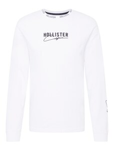 HOLLISTER Póló fekete / fehér