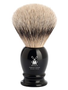 Mühle CLASSIC MÜHLE shaving brush, silvertip badger, handle material high-grade resin black