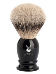 Mühle CLASSIC MÜHLE shaving brush, silvertip badger, handle material high-grade resin black