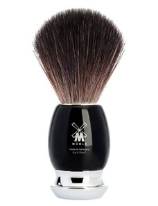 Mühle VIVO MÜHLE shaving brush, Black Fibre, handle material high-grade resin black
