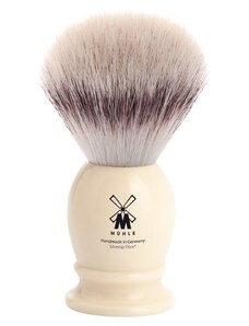 Mühle CLASSIC MÜHLE shaving brush, Silvertip Fibre, handle material high-grade resin ivory