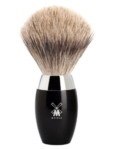 Mühle KOSMO MÜHLE shaving brush, fine badger, handle material high-grade resin black
